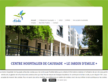 Tablet Screenshot of jardin-emilie.com